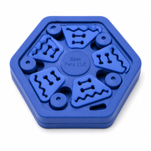East Pets LLC Interactive Treat Puzzle Dog Toy – Slow Feeder Enrichment Puzzle for Dogs