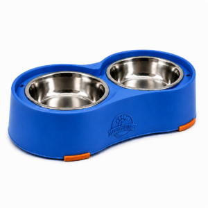 Double Stainless Steel Pet Bowl