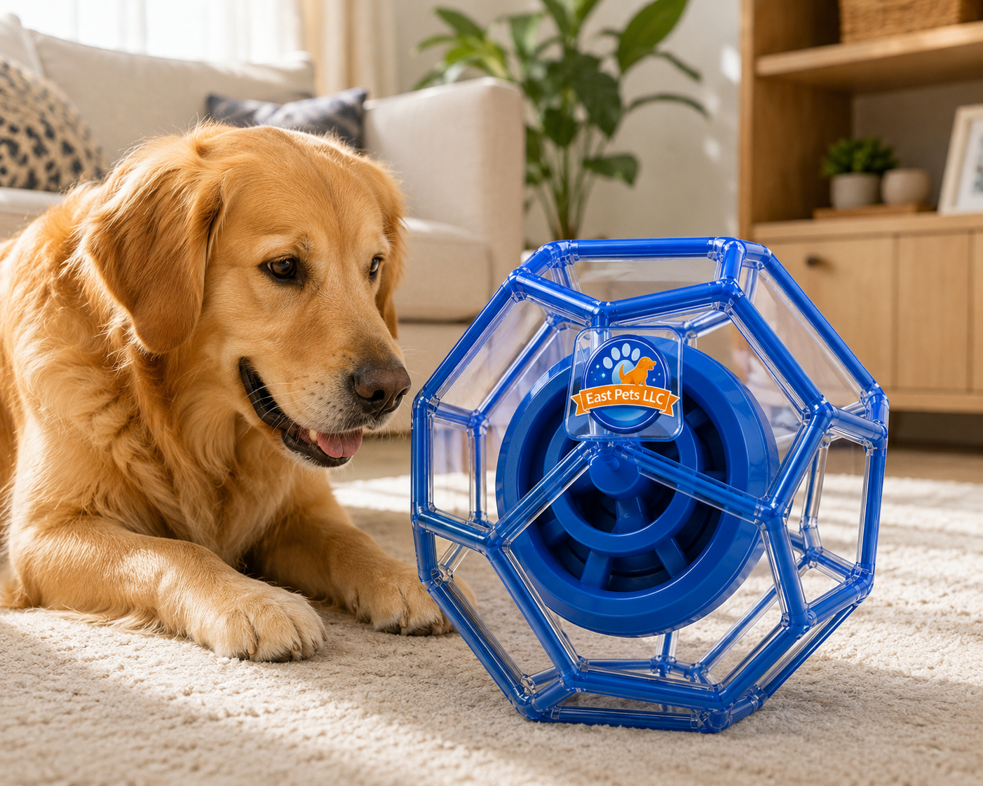 Interactive Rolling Dog Toy - Image 4